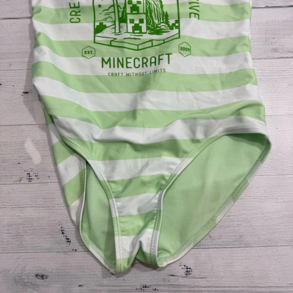 Minecraft Swimsuit Girls One Piece Swim‎ size 10/12